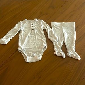 Quinn Street Oatmeal Ribbed Two Piece Set